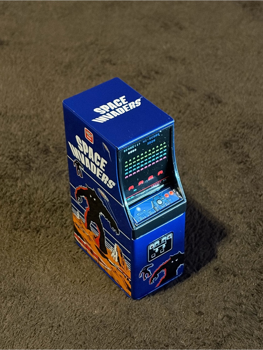 Space Invaders Metal Mini Storage Container
